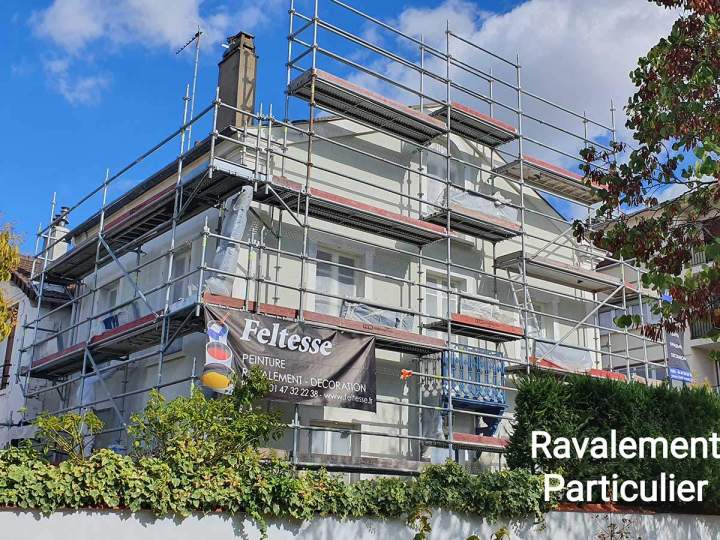 Ravalement de façades Rueil-Malmaison
